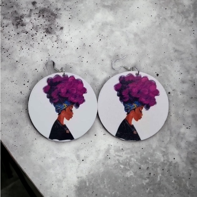 Afrocentric Head Wrap Afro Women